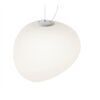 Foscarini GREGG GRANDE SOSPENSIONE E27 RETROFIT BIANCO H.3,5