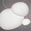 Foscarini GREGG GRANDE SOSPENSIONE E27 RETROFIT BIANCO H.3,5