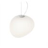 Foscarini Glas-Pendelleuchte GREGG MEDIA E27