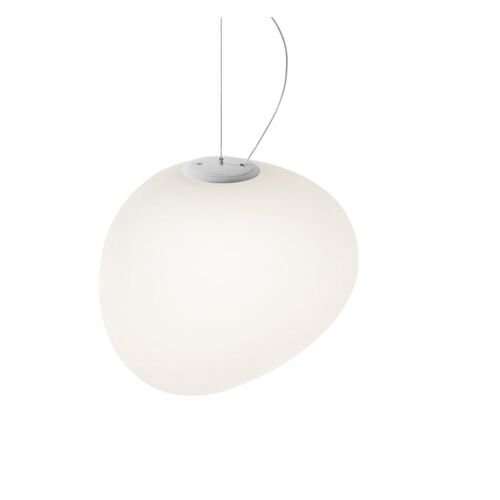 Foscarini Glas-Pendelleuchte GREGG MEDIA E27
