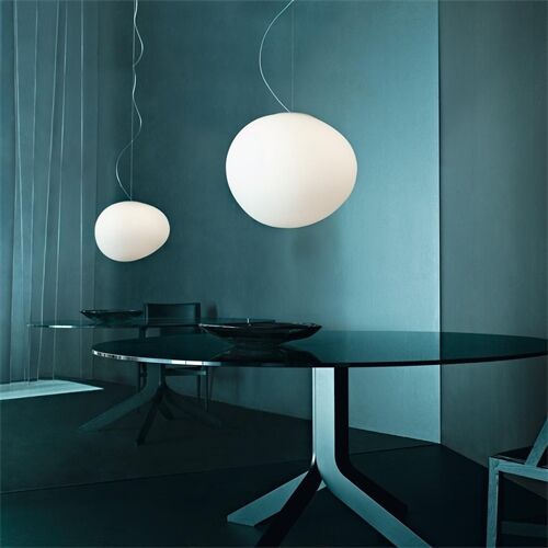 Foscarini Glas-Pendelleuchte GREGG MEDIA E27