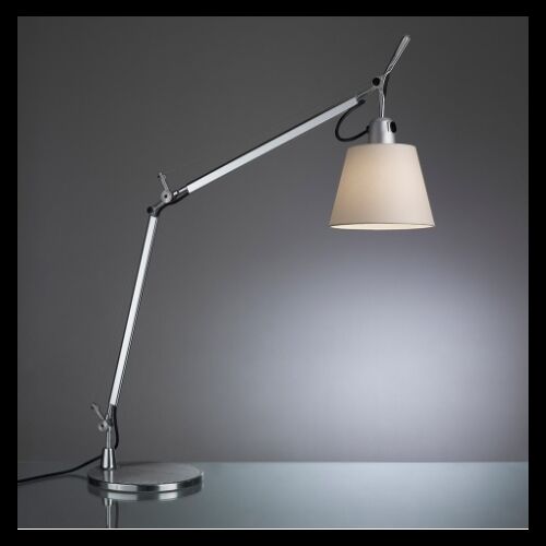 Artemide Tisch TOLOMEO BASCULANTE Body Fuß-Alu/Schirm 18cm