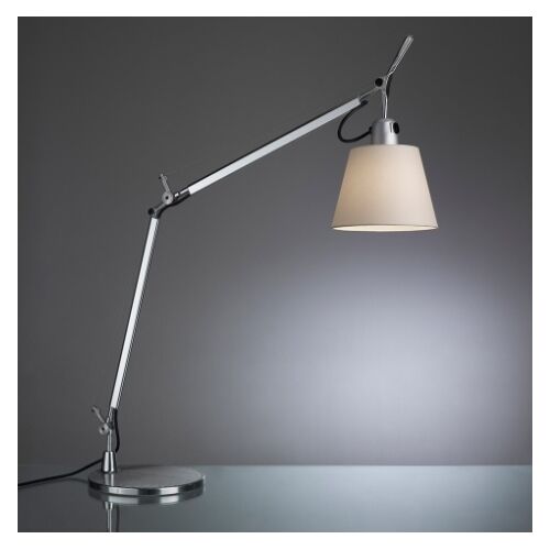 Artemide Tisch TOLOMEO BASCULANTE Body Fuß-Alu/Schirm 18cm