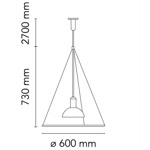 FLOS Pendelleuchte FRISBI