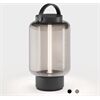 IP44.de Akkuleuchte -QU- LED 2W 2700K, Glas Amber, Body