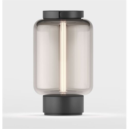IP44.de Akkuleuchte -QU- LED 2W 2700K, Glas Amber, Body