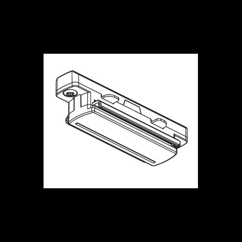 NORDIC*ALUMINIUM 1~Verbinder gerade, elektrisch, Kunststoff