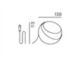 IP44.de shot connect Bodenleuchte 15 W/874 lm 2700 K