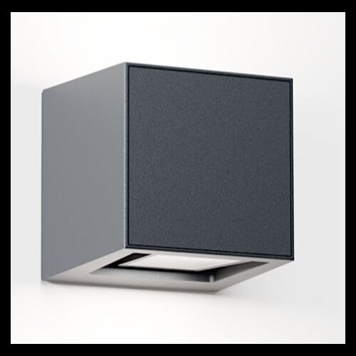 IP44.de Außen Wandleuchte gap Q 12W/350 lm dimmbar