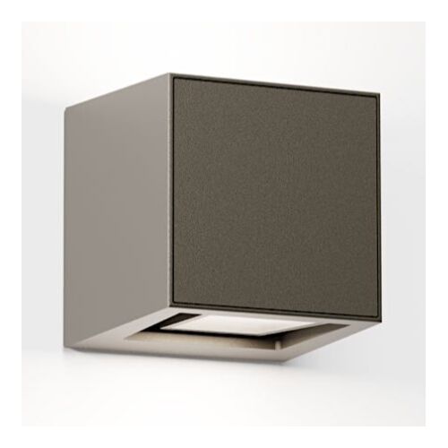 IP44.de Außen Wandleuchte gap Q 12W/350 lm dimmbar