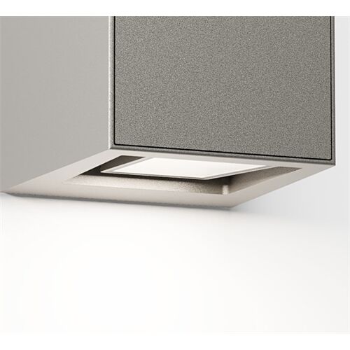 IP44.de Außen Wandleuchte gap Q 12W/350 lm dimmbar