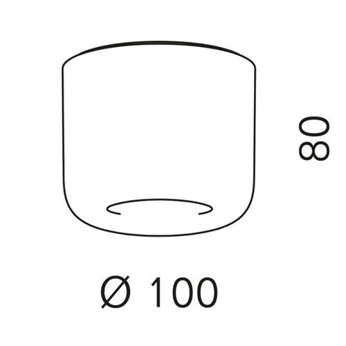 SERIEN Deckenleuchte CAVITY Ceiling S LED 12W/1220lm dim.
