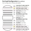 Top Light Soft edge Glas zu Puk mini 80 D=70mm