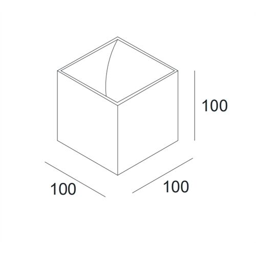 DLS Wandleuchte ROY G9 230V Up/Down 10x10x10cm