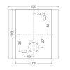 DLS Wandleuchte ROY G9 230V Up/Down 10x10x10cm