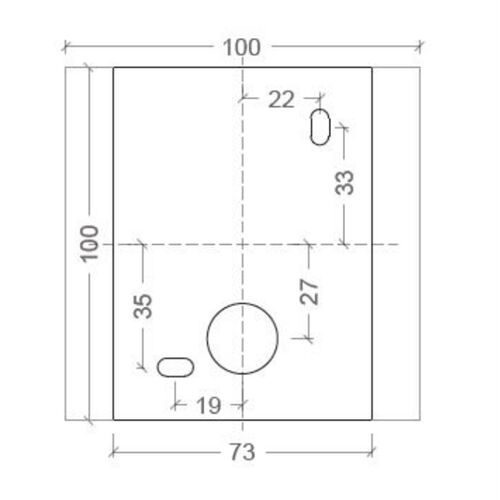 DLS Wandleuchte ROY G9 230V Up/Down 10x10x10cm