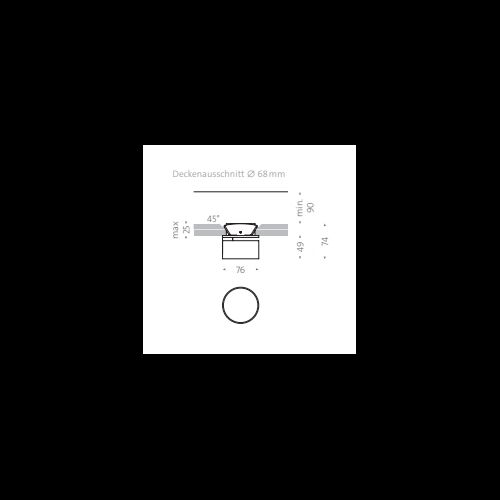 Mawa Wittenberg 4.0 rund,wi4-eb-1r-kr-9016 2700K 38°