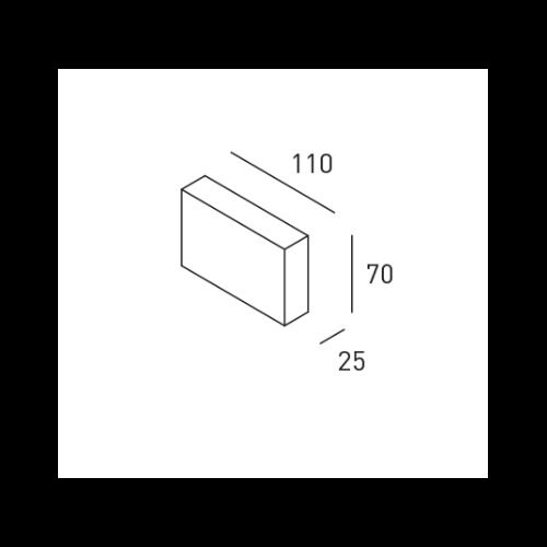DLS Wandleuchte FLATBOX 4W 3000K 420lm IP54 110x70x25