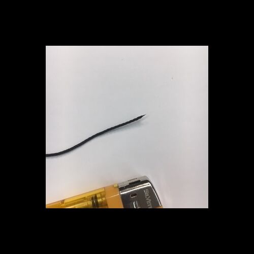 TECNOLUMEN Zugschnur OHNE Kugel L=20cm für Wagenfeldleuchte