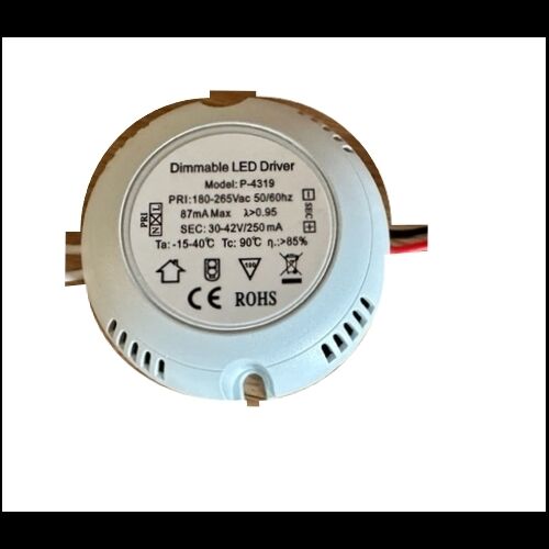 SERIEN LED Driver 250mA 30-42V max 87mA rund