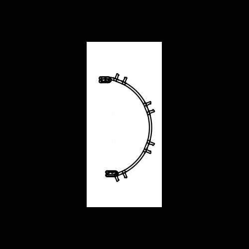 Foscarini ErsatzBügel Caboche Piccola,Halter 4 Kugeln 10x5cm