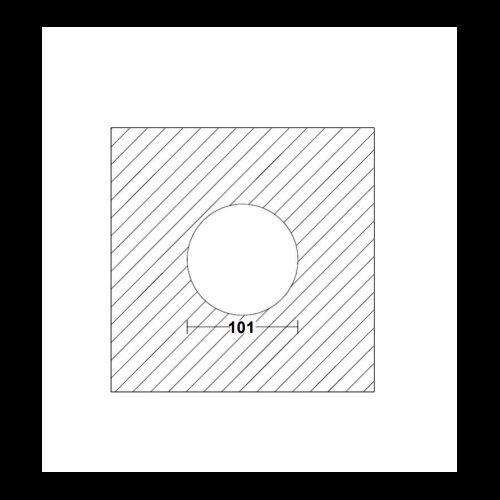 DLS SCOTTY 3, 1x3W LED 25° 3000K 408Lm Driver IP67