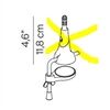 Luceplan Klemme Für Universal Halter Fortebraccio