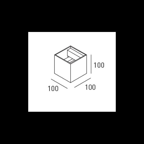 DLS SECRET 2x3W 3000K CRI>90 2x260Lm incl Driver Dimb.