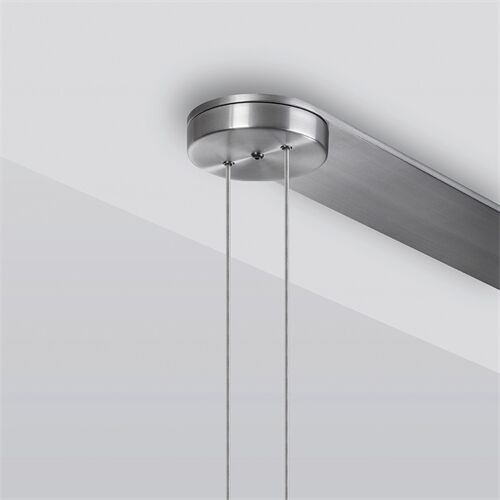 SERIEN Baldachinprofil 3 Leuchten / L=1480 B=80 H=15mm