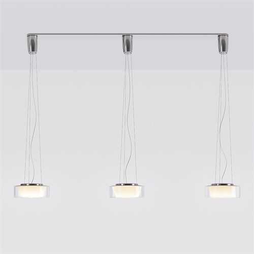 SERIEN Baldachinprofil 3 Leuchten / L=1480 B=80 H=15mm