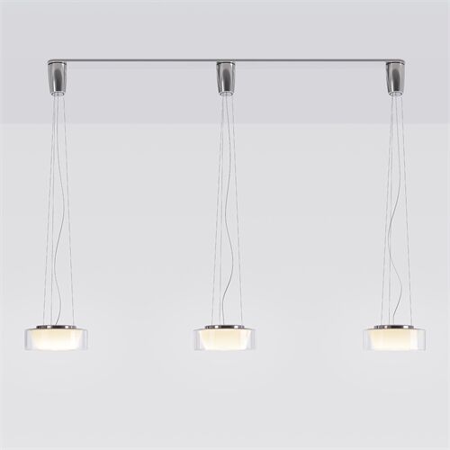 SERIEN Baldachinprofil 3 Leuchten / L=1480 B=80 H=15mm