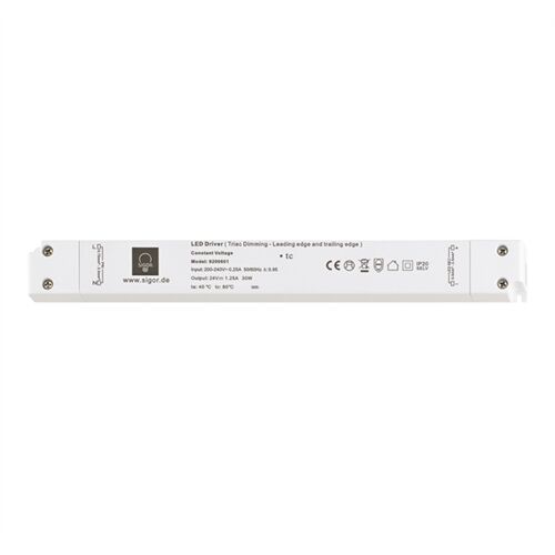 SIGOR Netzteil POWERLINE Triac SLIM primärDIM 30W 24V