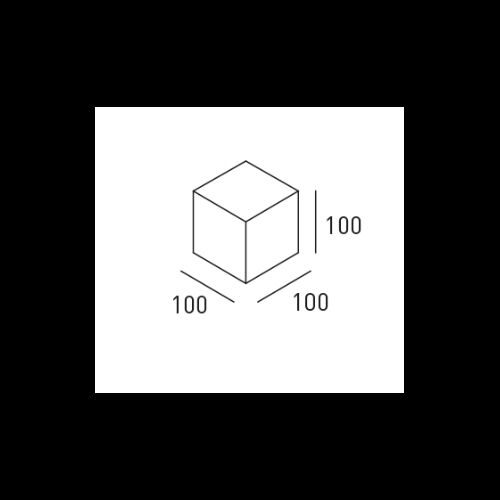 DLS SECRET DOWN 3W 3000K 260Lm 10x10x10cm IP54