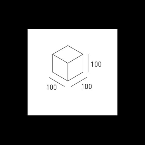 DLS SECRET DOWN 3W 3000K 260Lm 10x10x10cm IP54