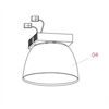FLOS Ersatzteile LED Reflektoreinsatz AIM SMALL 2700K /Opaldiffusor