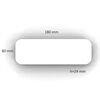 MOUNTME® Four - Long 2 x 100 W TRIAC dimmer, Bluetooth
