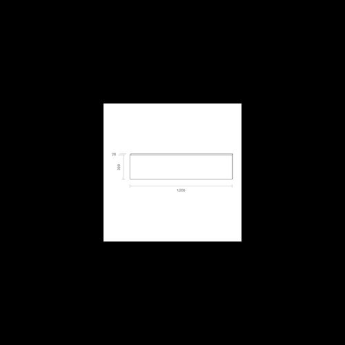 SIGOR Aufbau Fled 1200x300mm 36W 4000K IP20 115° 4000lm