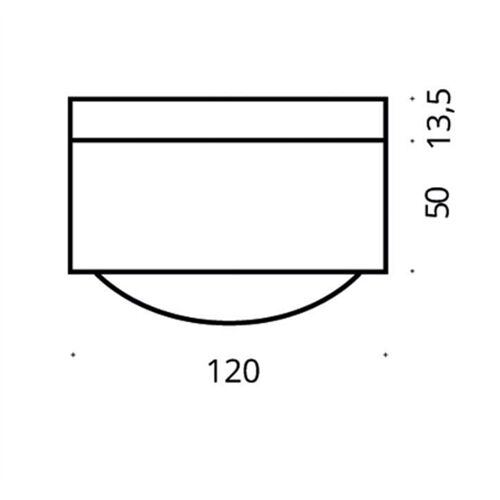 Top Light Puk! 120 ONE AVANTGARDE LED 1x10W 831Lm 2700K