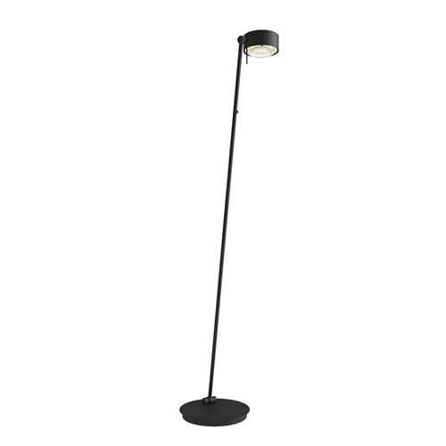 Top Light Puk!120 Floor 2x12W Avantgarde Body Chrom-sw /Kopf
