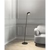 Top Light Puk!120 Floor 2x12W Avantgarde Body Chrom-sw /Kopf