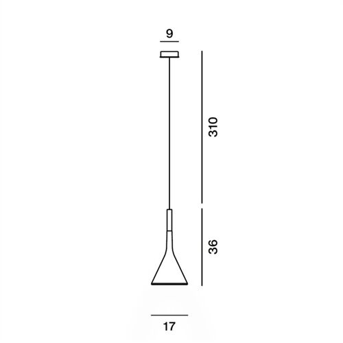 Foscarini Pendelleuchte APLOMB