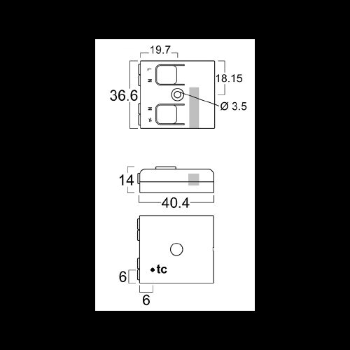 ARDITI Bluetoothmodul phasendimmbar über Casambi-App