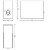 IP44.de eye control Up/Down 12W 630lm 2700K H120 B63 A160