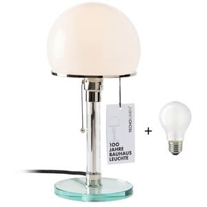 TECNOLUMEN Wagenfeld-Glaslampe WG24 100Jahre Sonderedition