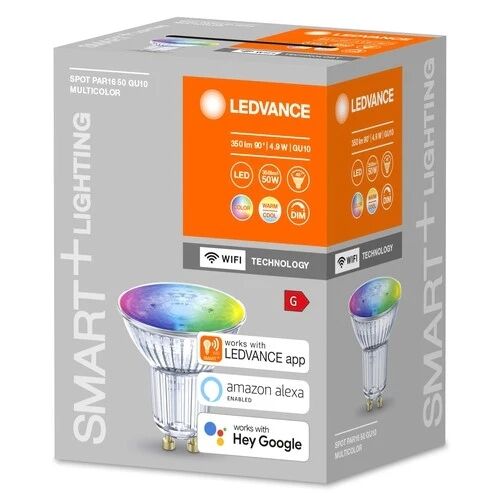 LEDVANCE SMART+ WiFi Spot GU10 RGBW 32 45° 5W GU10Reflektor