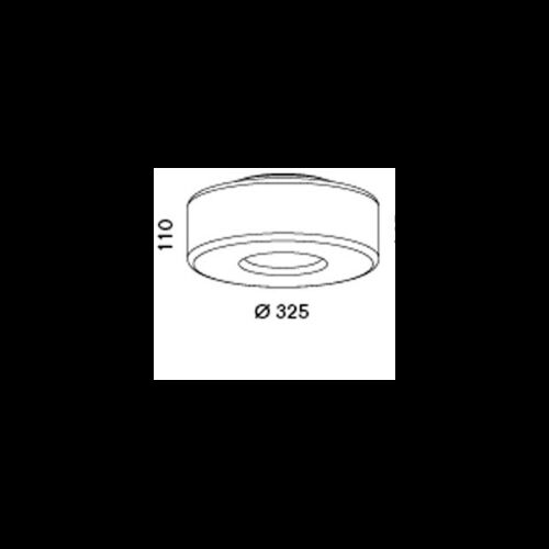 SERIEN Glasschirm für CURLING -L- H-110mm (Außen)