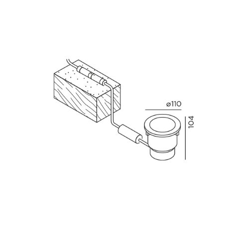 IP44.de Bodeneinbauleuchte -IN A- 8W/539lm 2700K Asym.IP67