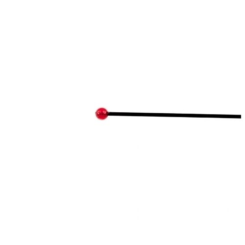 Artemide Ersatzteile TIZIO 35 Abstandstab L=110mm Glaskugel rot (Nr.13)