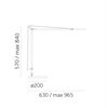 Artemide DEMETRA Body LED 3000K 6W 726Lm mit Tischfuß