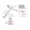 Artemide Ersatzteile TIZIO 35 Unterlegscheibe klein Kunststoff D=10mm